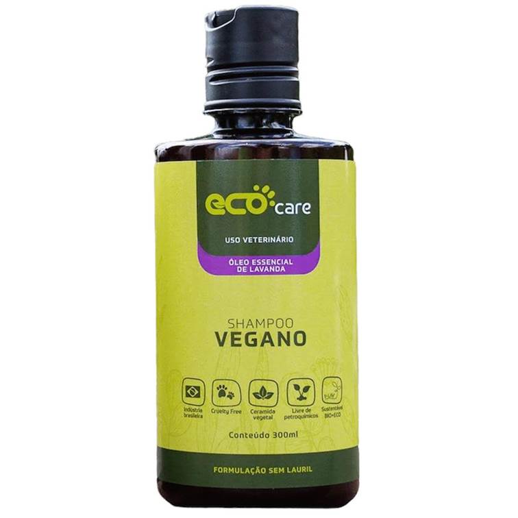 Shampoo Líquido Vegano Eco Care 300ml