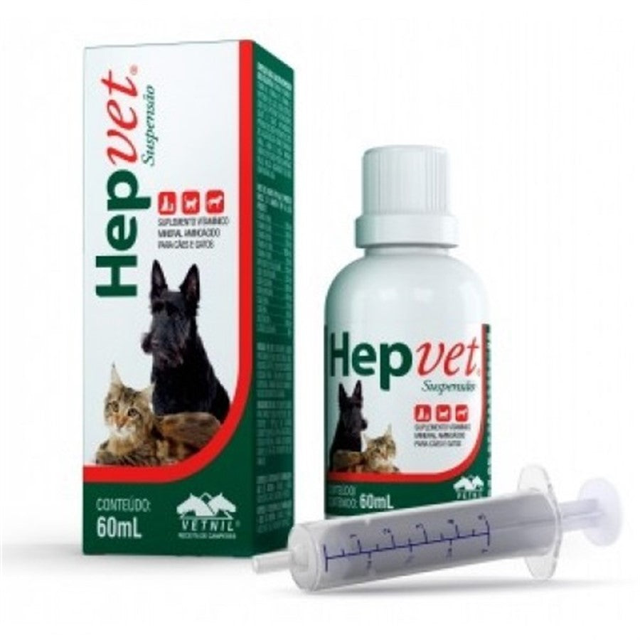 Suplemento Hepvet Suspensão 60ml